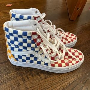 Checkered Vans